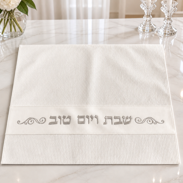 כיסוי חלה דמוי עור מהודר
