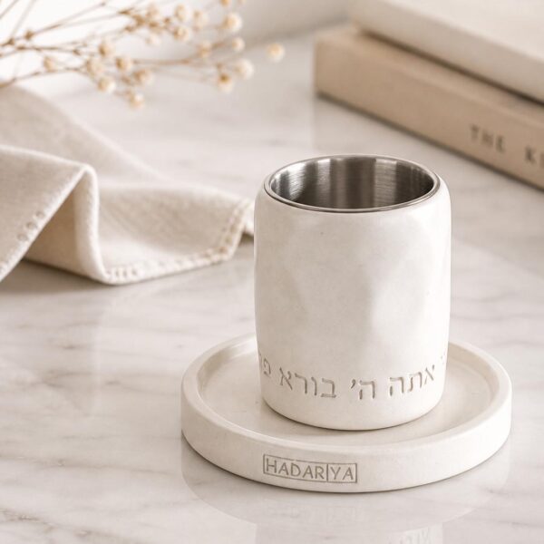 גביע קידוש בטון גוון סהרה